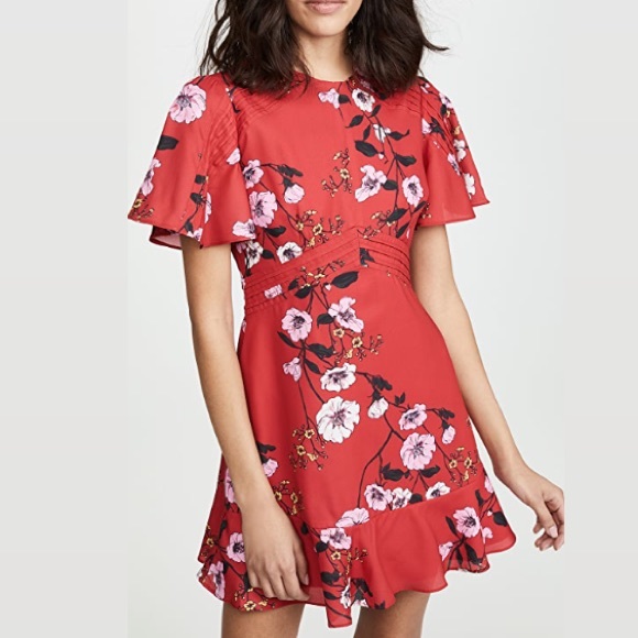 KEEPSAKE the Label Dresses Keepsake The Label Darkness Floral Red